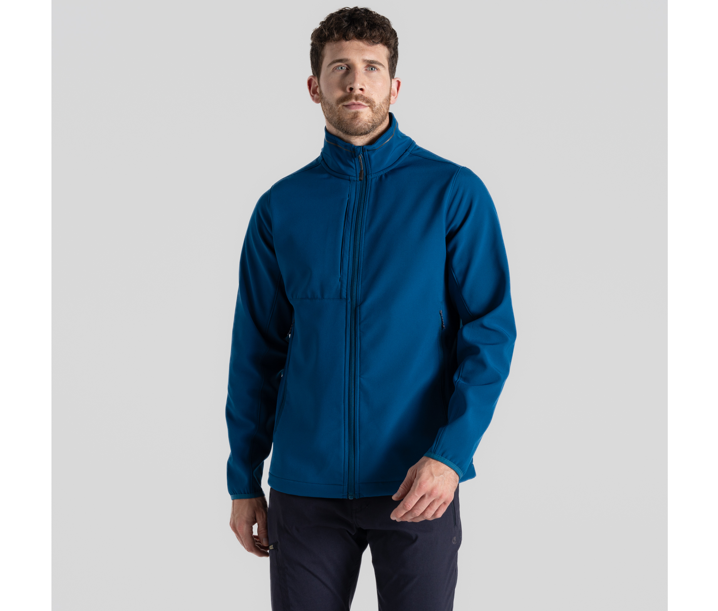 EXPERT MENS BASECAMP SOFTSHELL JACKET BLACK