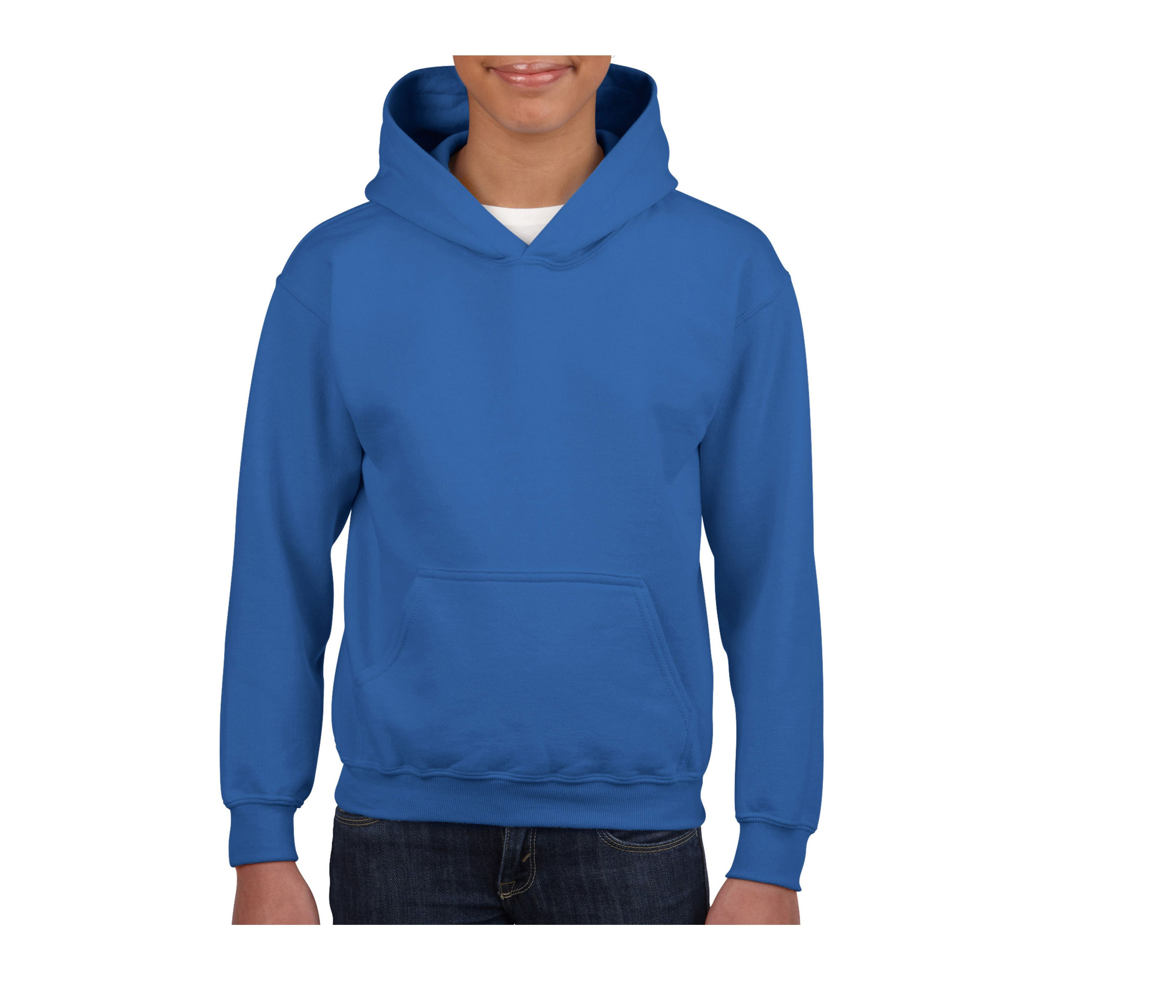 HEAVY BLEND YOUTH HOODED SWEATSHIRT