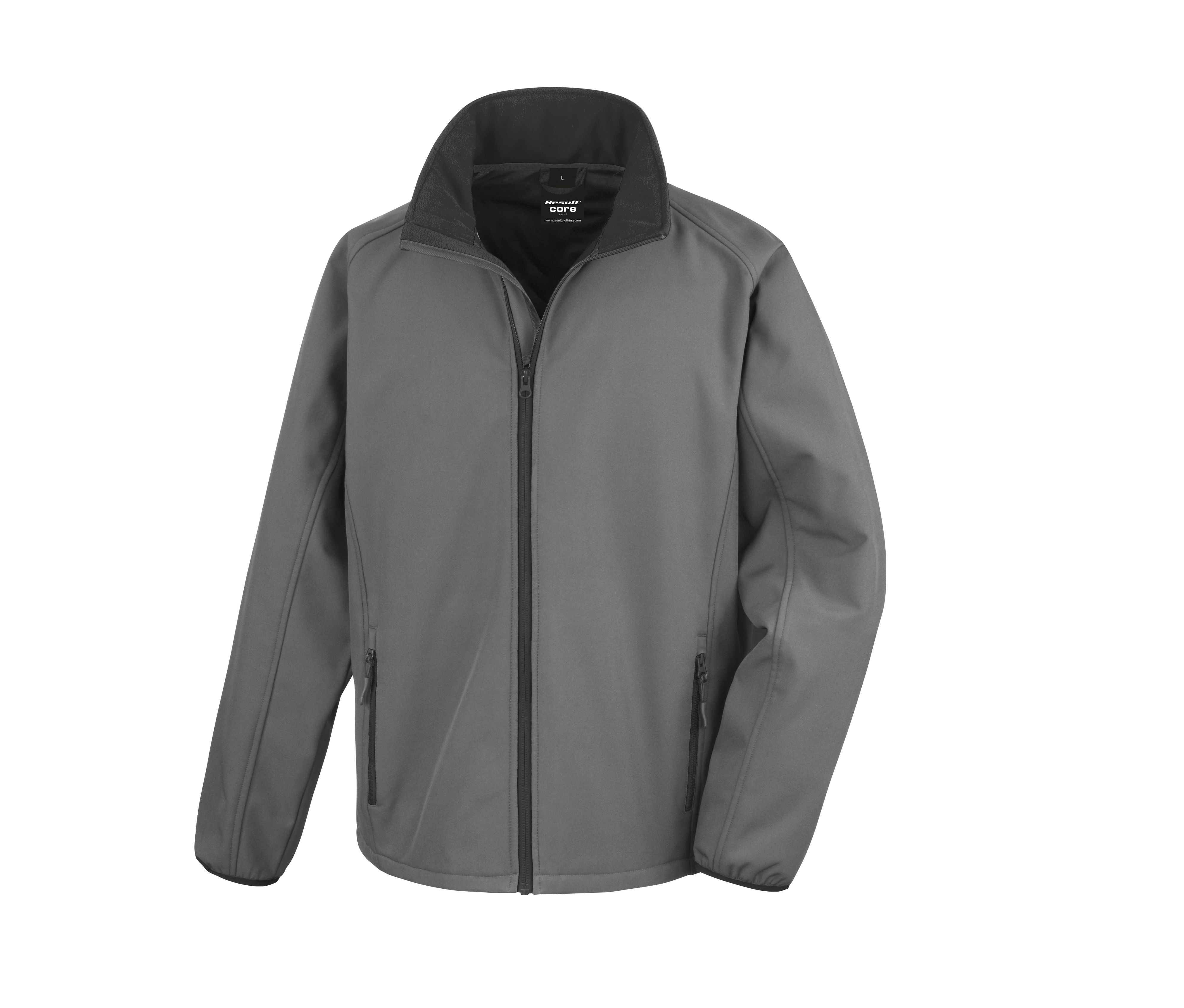 MENS PRINTABLE SOFTSHELL JACKET