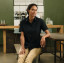 LADIES' SHORT SLEEVE CLASSIC POLYCOTTON POPLIN SHIRT